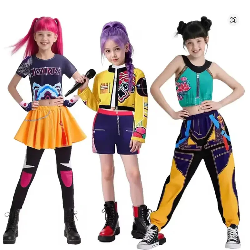l2025l New Children Cosplay Performance Costume Outfit K-POP Rumi Halloween Clothes Accessory Outfit
l2025l New Children Cosplay Performance Costume Outfit K-POP Rumi Halloween Clothes Accessory Outfit