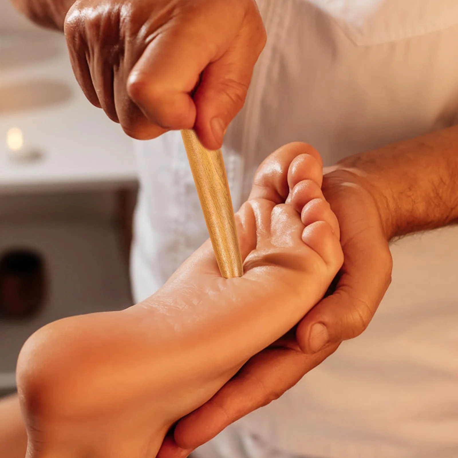 2pcs Wooden Massage Stick Natural Wood Foot Massager For Acupoint Relief Handheld Body Tool Retro Manual Roller Foot Therapy
2pcs Wooden Massage Stick Natural Wood Foot Massager For Acupoint Relief Handheld Body Tool Retro Manual Roller Foot Therapy