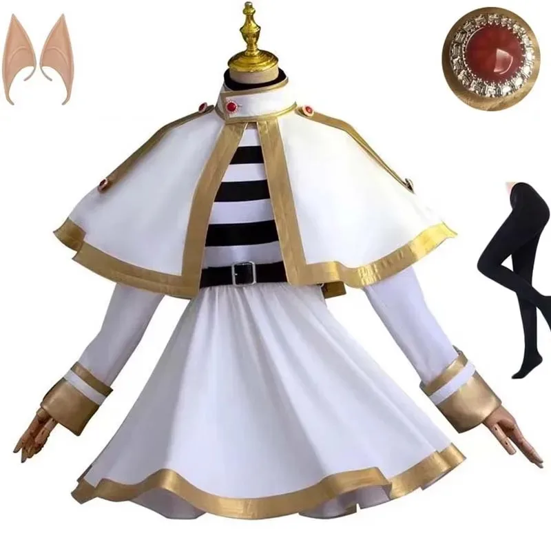 Freeze Cosplay Costume Freeze Dress with Ears Stockings for Anime Comic Con Freezing Outfits
Freeze Cosplay Costume Freeze Dress with Ears Stockings for Anime Comic Con Freezing Outfits