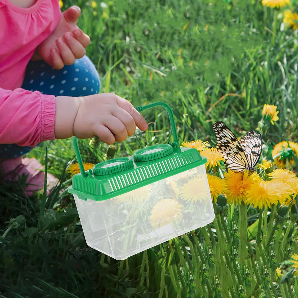 2Pcs Insect Observation Box for Children Safe Sturdy Acrylic ABS Magnifier Container Outdoor Tool
2Pcs Insect Observation Box for Children Safe Sturdy Acrylic ABS Magnifier Container Outdoor Tool