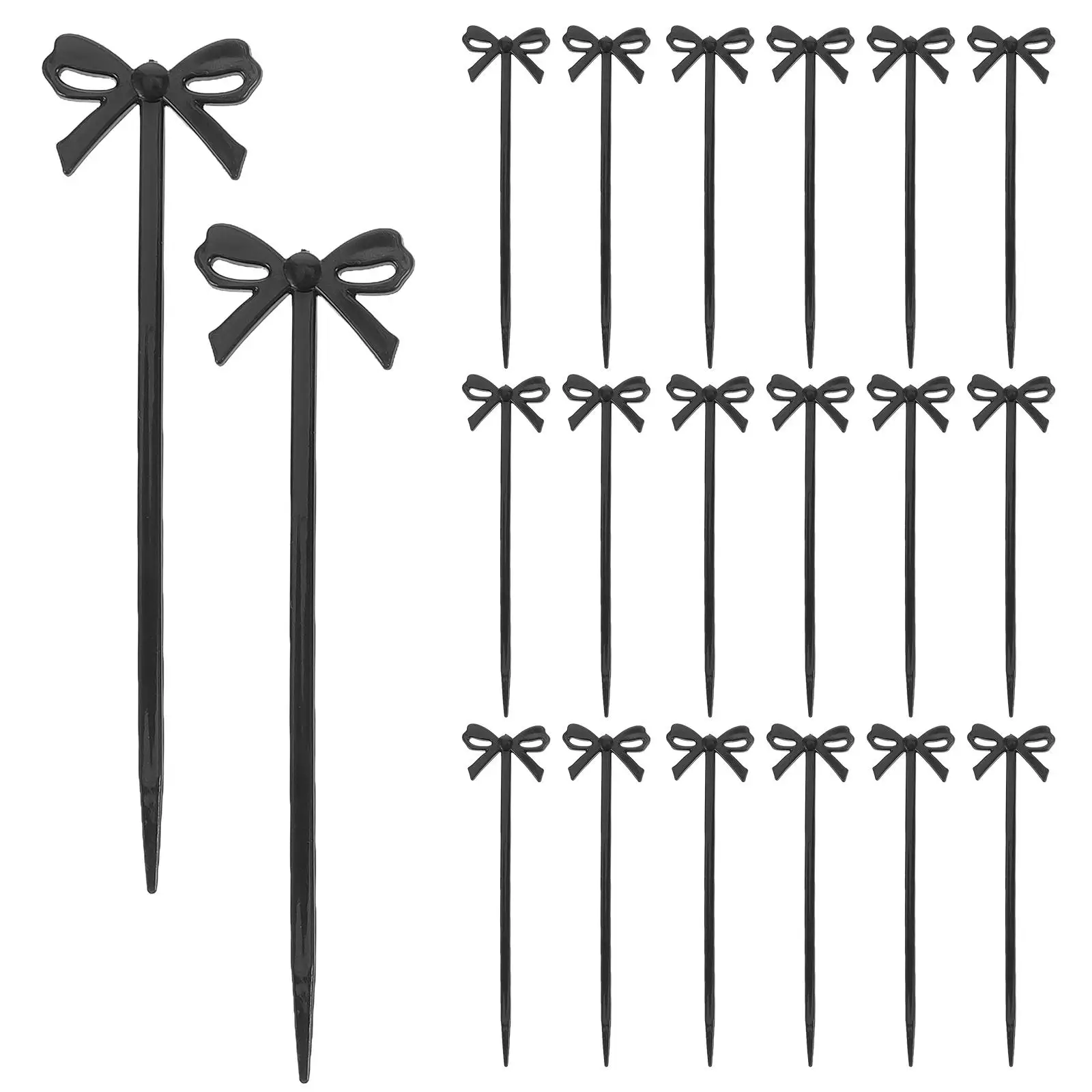 30pcs Food Picks Plastic Bow Shape Appetizer Picks for Party Cocktail Supplies Reusable Fruit Dessert Skewers Kitchen Bar Tools
30pcs Food Picks Plastic Bow Shape Appetizer Picks for Party Cocktail Supplies Reusable Fruit Dessert Skewers Kitchen Bar Tools