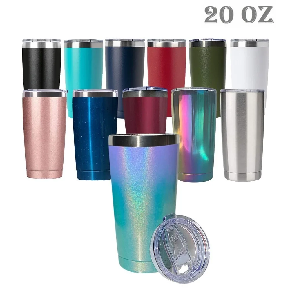 20oz Stainless Steel Tumbler Slider Lid Vacuum Insulated Travel Cup Coffee Mug
20oz Stainless Steel Tumbler Slider Lid Vacuum Insulated Travel Cup Coffee Mug