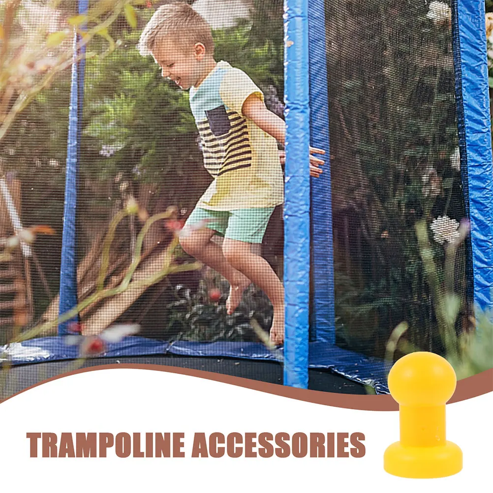 16 Pcs Spherical Protective Top Hat Trampoline Parts Yellow Durable PP Material Easy Installation Kids Playground Accessories
16 Pcs Spherical Protective Top Hat Trampoline Parts Yellow Durable PP Material Easy Installation Kids Playground Accessories