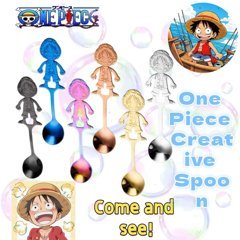 One Piece Creative Cartoon Little Prince Luffy Handmade High Beauty Colorful Coffee Spoon Dessert Spoon Cute Ice Spoon
One Piece Creative Cartoon Little Prince Luffy Handmade High Beauty Colorful Coffee Spoon Dessert Spoon Cute Ice Spoon