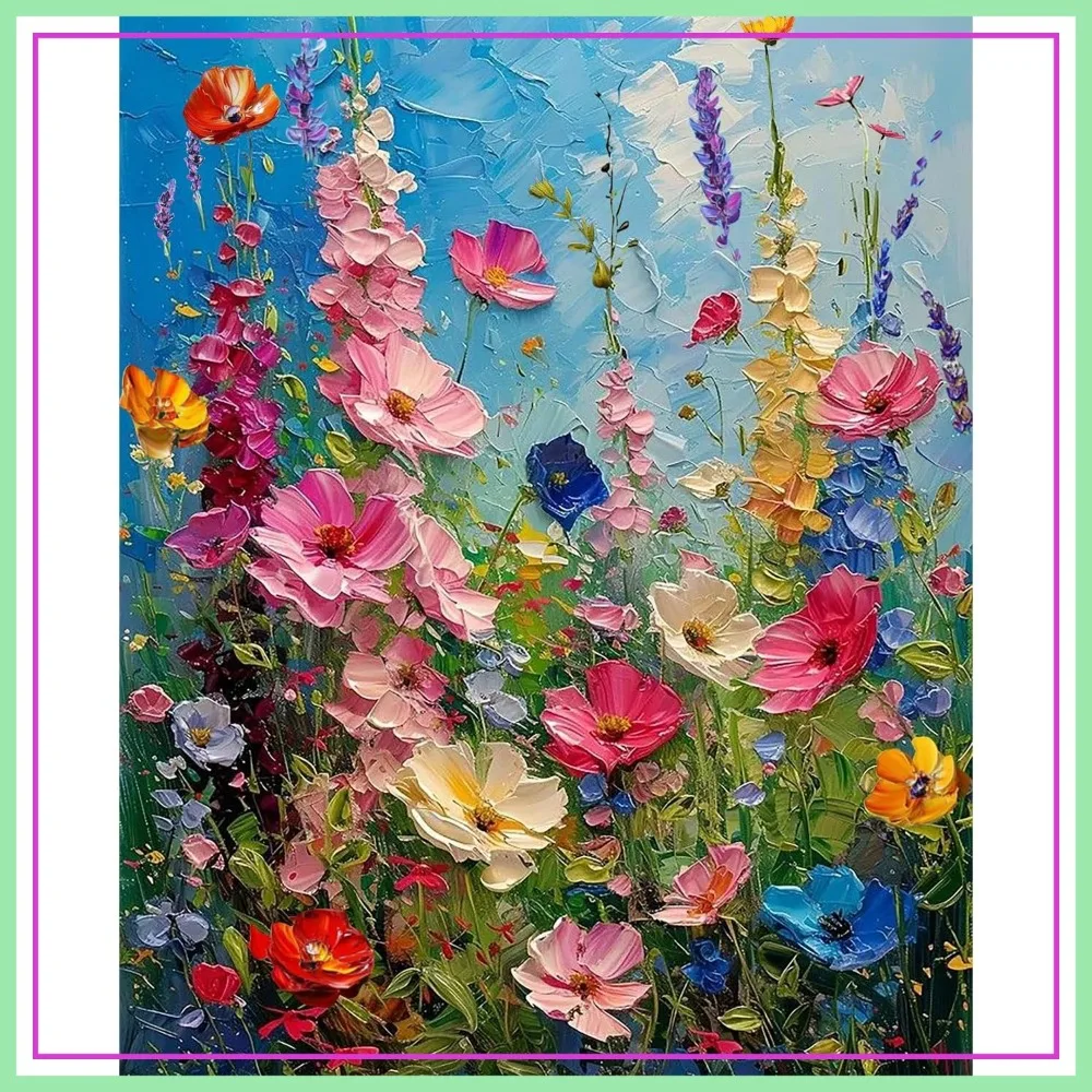 Wild Flowers Square Diamond Painting Kits - Square Drill DIY Flower Gem Art for Adults, Home Wall Decor 12x16inch
Wild Flowers Square Diamond Painting Kits - Square Drill DIY Flower Gem Art for Adults, Home Wall Decor 12x16inch