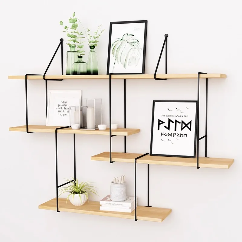 Wall shelf Living room shelf Multi-layer wall shelf Bookshelf Wrought iron baffle rack Wall storage rack
Wall shelf Living room shelf Multi-layer wall shelf Bookshelf Wrought iron baffle rack Wall storage rack