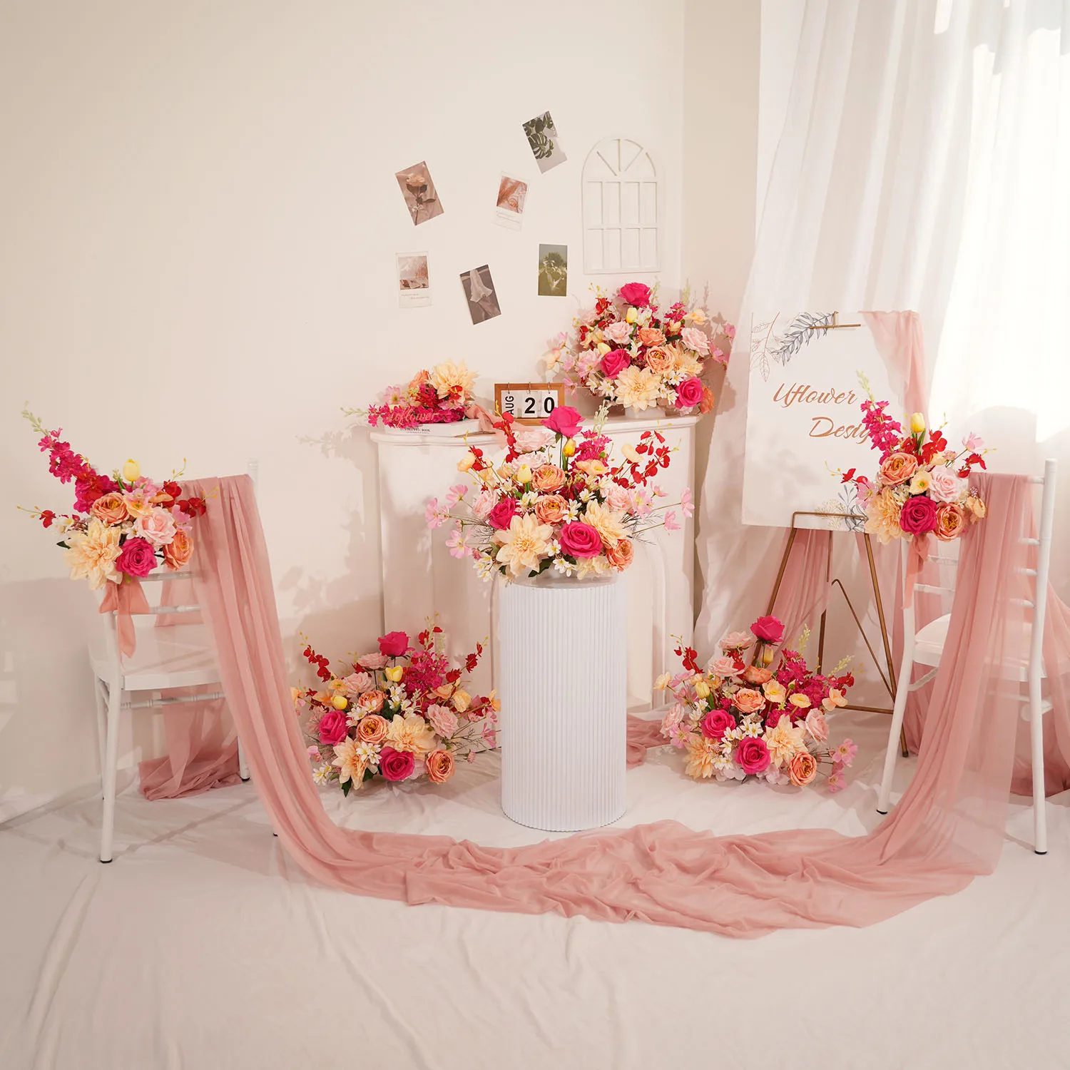 Uflower Luxury Rose Wedding Backdrop Decor Flowers - Birthday Party Banquet Home Decoration Props
Uflower Luxury Rose Wedding Backdrop Decor Flowers - Birthday Party Banquet Home Decoration Props