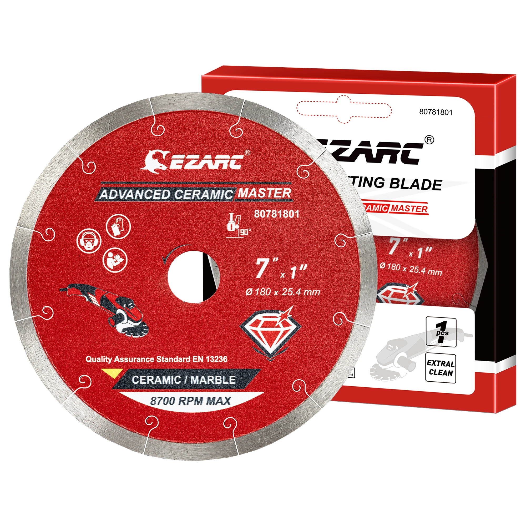 7-дюймовое алмазное пильное полотно 180 мм, керамическое алмазное лезвие для резки фарфора, влажная резка для фарфоровой плитки и керамики
7-дюймовое алмазное пильное полотно 180 мм, керамическое алмазное лезвие для резки фарфора, влажная резка для фарфоровой плитки и керамики