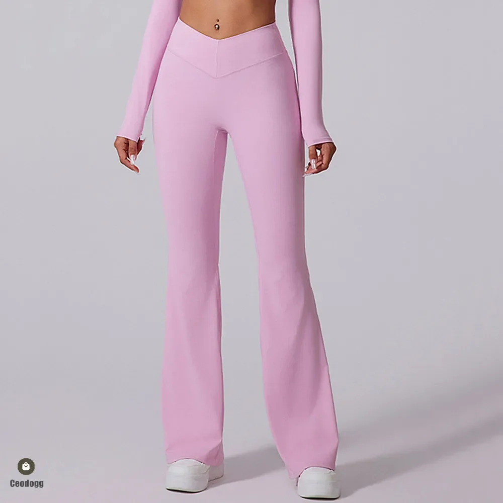 High V Waist Flare Leggings Yoga Pants Women Wide Leg Gym Workout Fitness Sports Pant Latin Dance Trousers Active Wear Bottom
High V Waist Flare Leggings Yoga Pants Women Wide Leg Gym Workout Fitness Sports Pant Latin Dance Trousers Active Wear Bottom