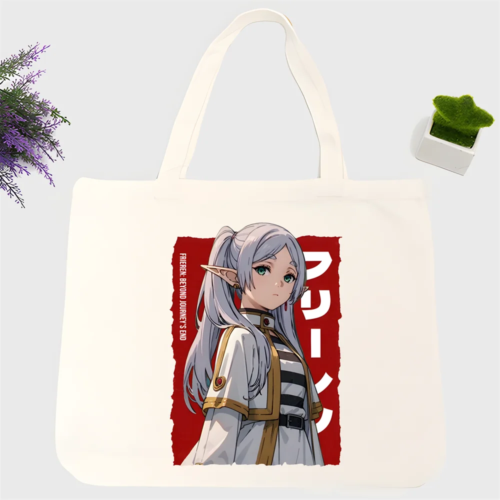 Frieren Canvas Shoulder Bag Customize Handbag Ladies Casual Tote Bag Large Capacity Reusable Shopping Bag
Frieren Canvas Shoulder Bag Customize Handbag Ladies Casual Tote Bag Large Capacity Reusable Shopping Bag