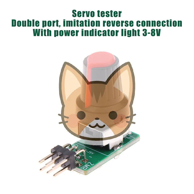 Тестер мини-сервоприводов ESC 3-8В, DIY, для бесщеточных двигателей и вентиляторов, с выходом PWM-сигнала, для деталей радиоуправляемых авиамоделей
Тестер мини-сервоприводов ESC 3-8В, DIY, для бесщеточных двигателей и вентиляторов, с выходом PWM-сигнала, для деталей радиоуправляемых авиамоделей