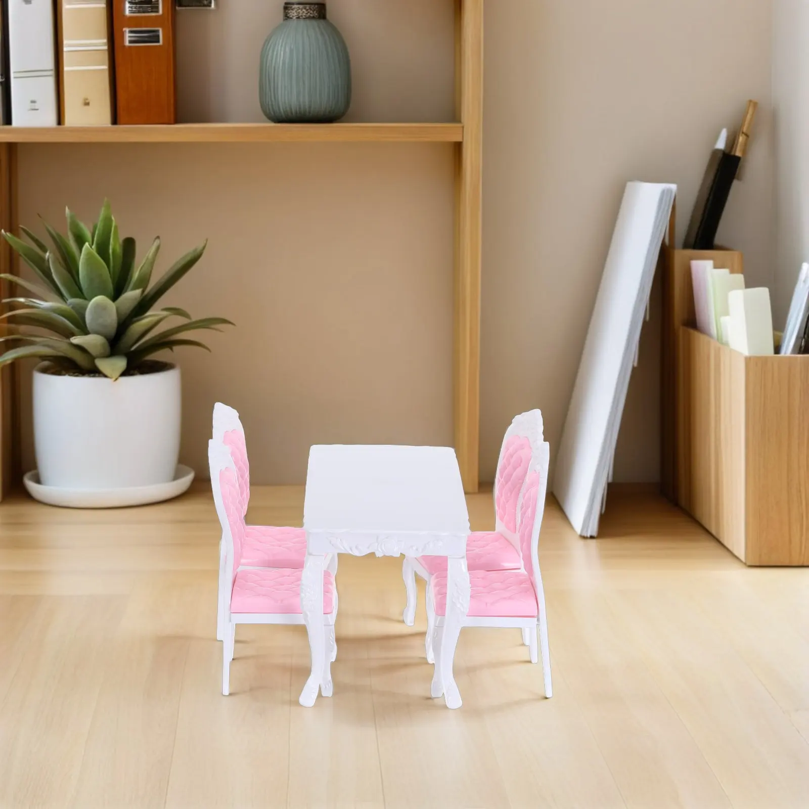1Set Mini 16 Scale Dollhouse Furniture Kitchen Dining Room Set Pretend Play Table Chairs Accessories House Furniture
1Set Mini 16 Scale Dollhouse Furniture Kitchen Dining Room Set Pretend Play Table Chairs Accessories House Furniture