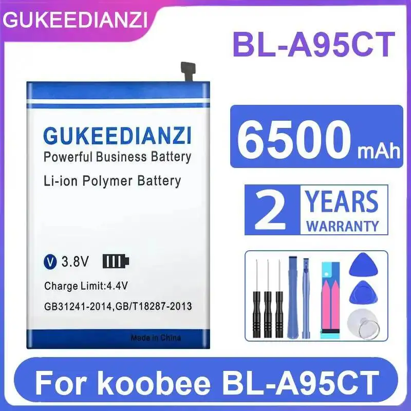 Аккумулятор мобильного телефона для Koobee BL-A95CT 6500 мАч, высокая совместимость
Аккумулятор мобильного телефона для Koobee BL-A95CT 6500 мАч, высокая совместимость