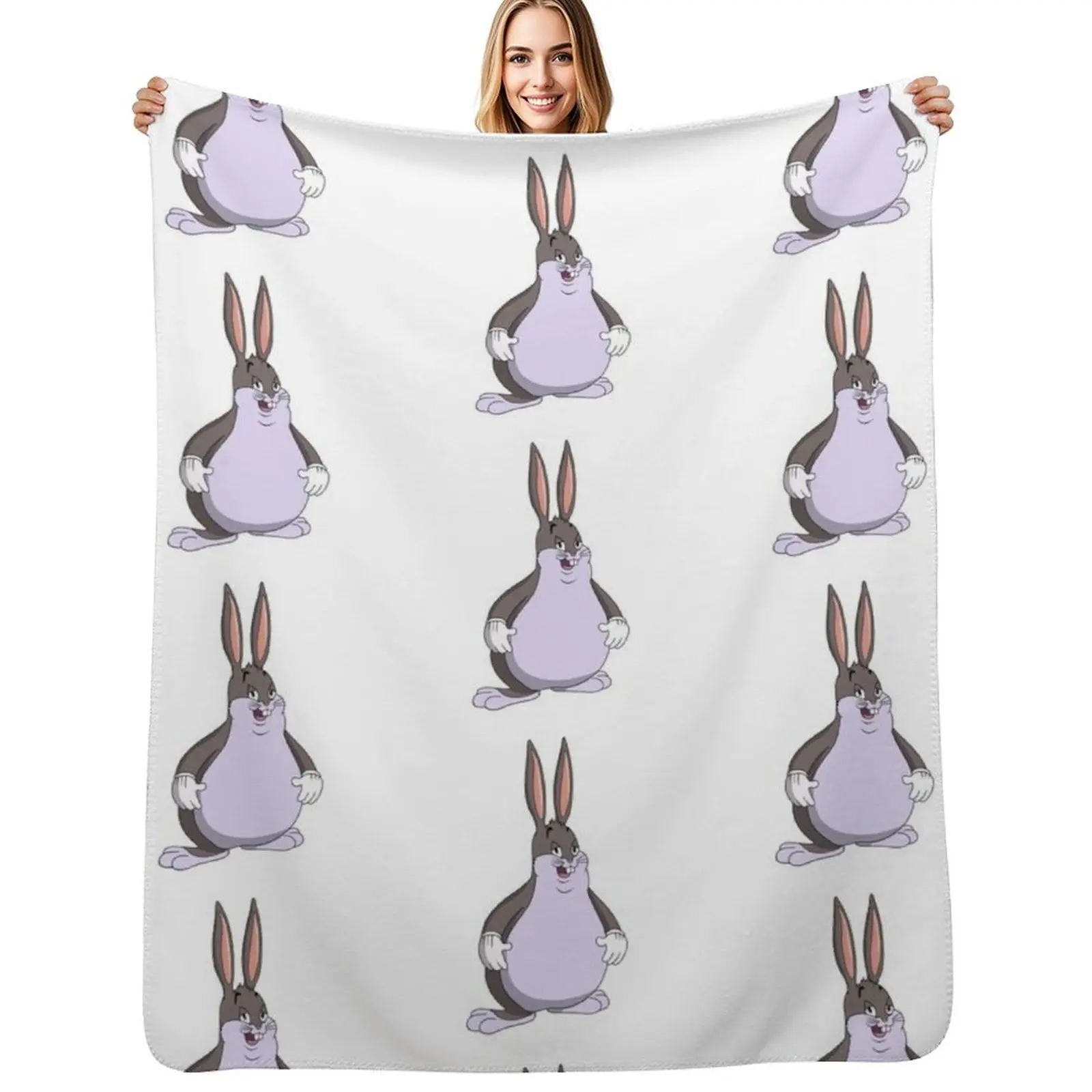Big Chungus Throw Blanket All Season Lightweight Soft Blanket for Bed
Big Chungus Throw Blanket All Season Lightweight Soft Blanket for Bed