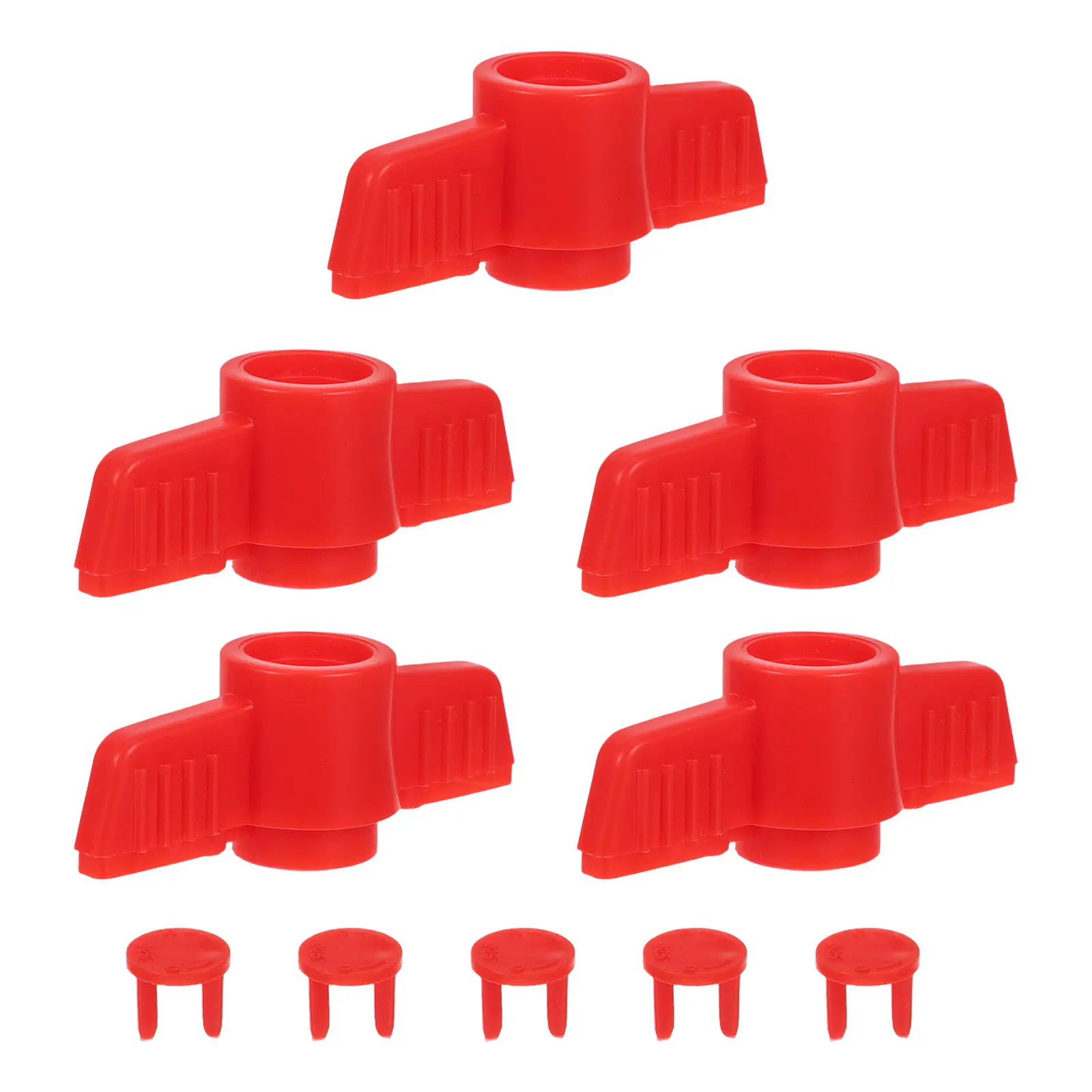 5Pcs Ball Valve Handle Replacement Universal Plastic Water Shutoff Valve Lever Handle for Kitchen Bathroom Garden Outdoor Faucet
5Pcs Ball Valve Handle Replacement Universal Plastic Water Shutoff Valve Lever Handle for Kitchen Bathroom Garden Outdoor Faucet