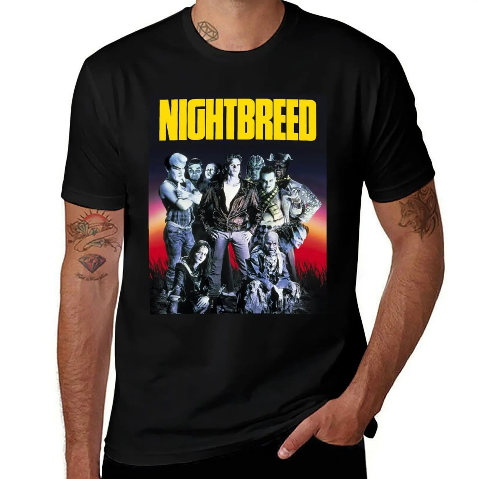Nightbreed artwork T-Shirt funny shirt cotton shirts graphic tee oversized t shirt men
Nightbreed artwork T-Shirt funny shirt cotton shirts graphic tee oversized t shirt men