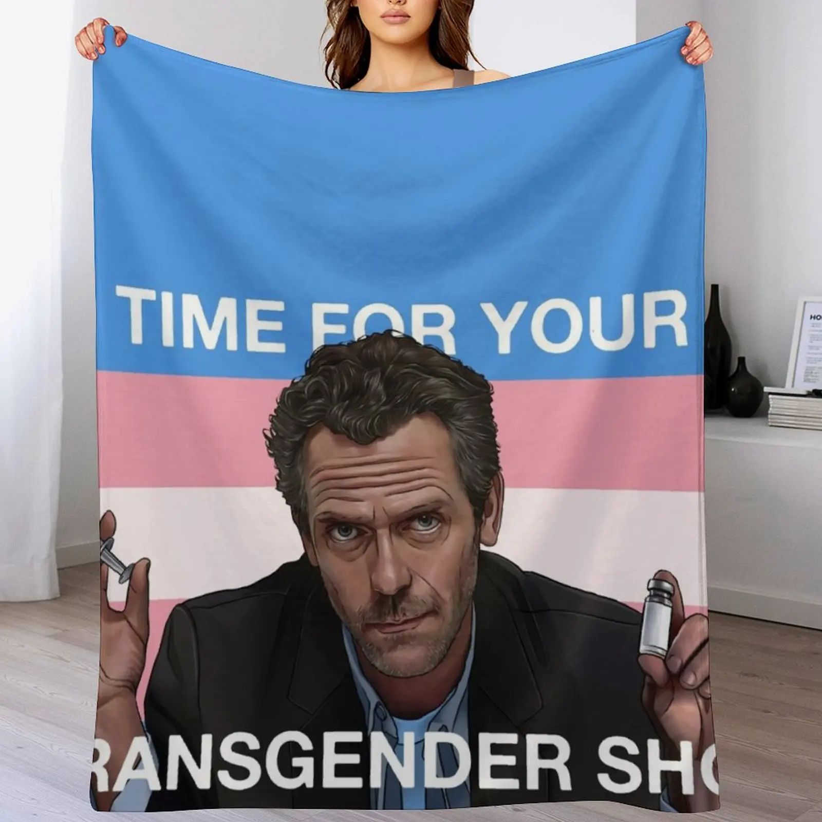Dr. House Trans Flag Throw Blanket christmas decoration Blankets For Bed Blankets
Dr. House Trans Flag Throw Blanket christmas decoration Blankets For Bed Blankets