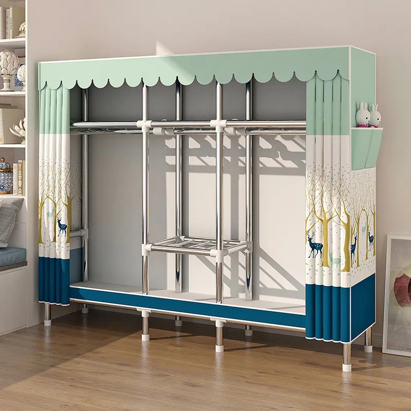 Modern Steel Frame Wardrobe Closet Assembly Free Standing Wardrobe Bedroom Furniture Storage Bedroom Assembly Wardrobe
Modern Steel Frame Wardrobe Closet Assembly Free Standing Wardrobe Bedroom Furniture Storage Bedroom Assembly Wardrobe