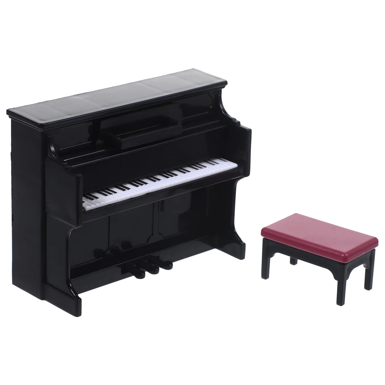 House Upright Piano Model Furniture Mini Decoration Toddler Black Accessories Miniature Miniatures Baby
House Upright Piano Model Furniture Mini Decoration Toddler Black Accessories Miniature Miniatures Baby