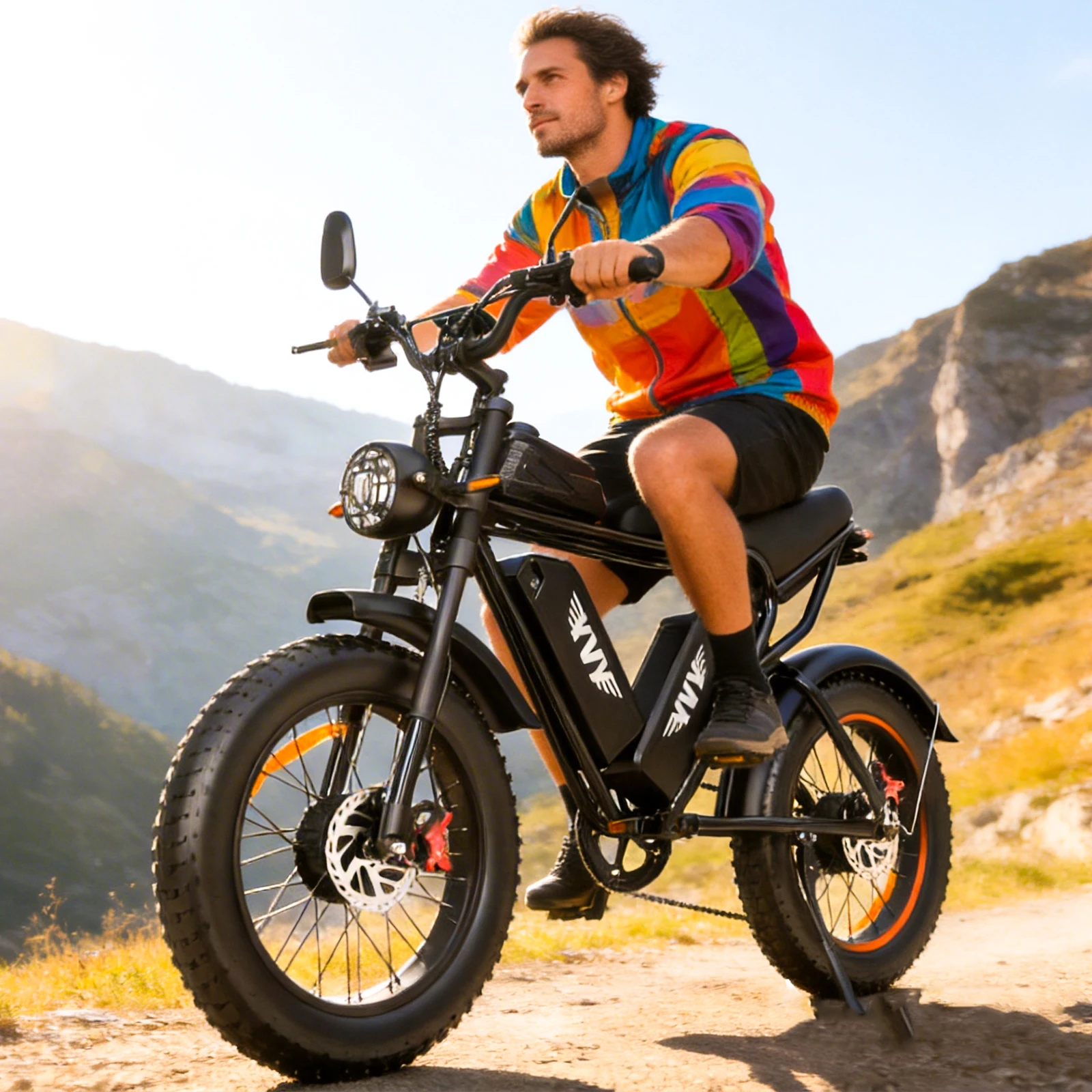Q20 Pro 52V 40Ah 20" EBike Fat Tire Bike Dual Motor Battery Electric Bicycle Electric Hybrid Mountain Dirt Bikes for Adults
Q20 Pro 52V 40Ah 20" EBike Fat Tire Bike Dual Motor Battery Electric Bicycle Electric Hybrid Mountain Dirt Bikes for Adults