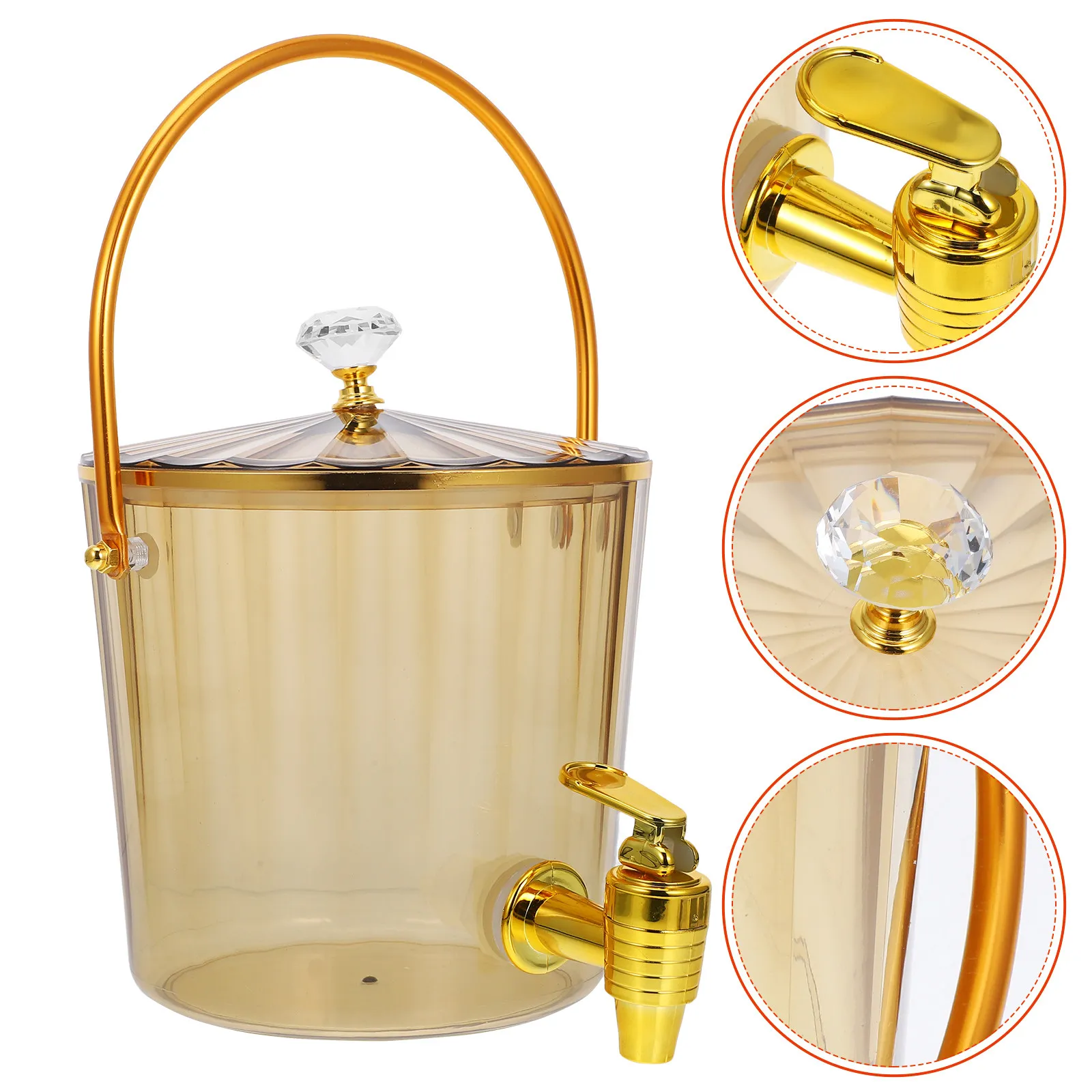 Party Drink Dispenser Large Capacity Juice Container Portable Plastic Beverage Dispenser with Faucet Lid for Home Outdoor Events
Party Drink Dispenser Large Capacity Juice Container Portable Plastic Beverage Dispenser with Faucet Lid for Home Outdoor Events