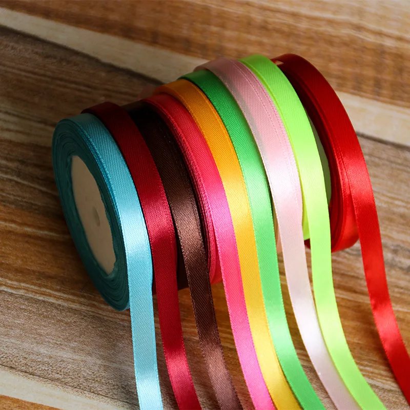 25 Yards Colorful 1cm Satin Ribbon Gift Packing Cake Box Wedding Party Festival Decorative
25 Yards Colorful 1cm Satin Ribbon Gift Packing Cake Box Wedding Party Festival Decorative