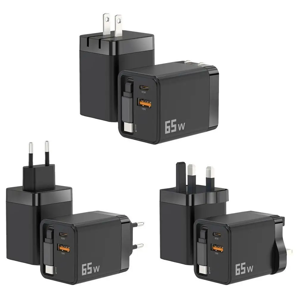 Type-C PD Charger GaN Charger Retractable Phone Charger Adapter Fast Charging For IPhone IPad
Type-C PD Charger GaN Charger Retractable Phone Charger Adapter Fast Charging For IPhone IPad