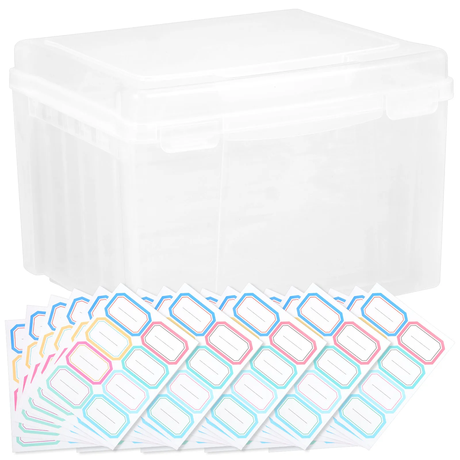 Greeting Card Storage Box Plastic Greeting Card Organizer Holder Box with 6 Adjustable Dividers for Postcard Photo Envelope
Greeting Card Storage Box Plastic Greeting Card Organizer Holder Box with 6 Adjustable Dividers for Postcard Photo Envelope