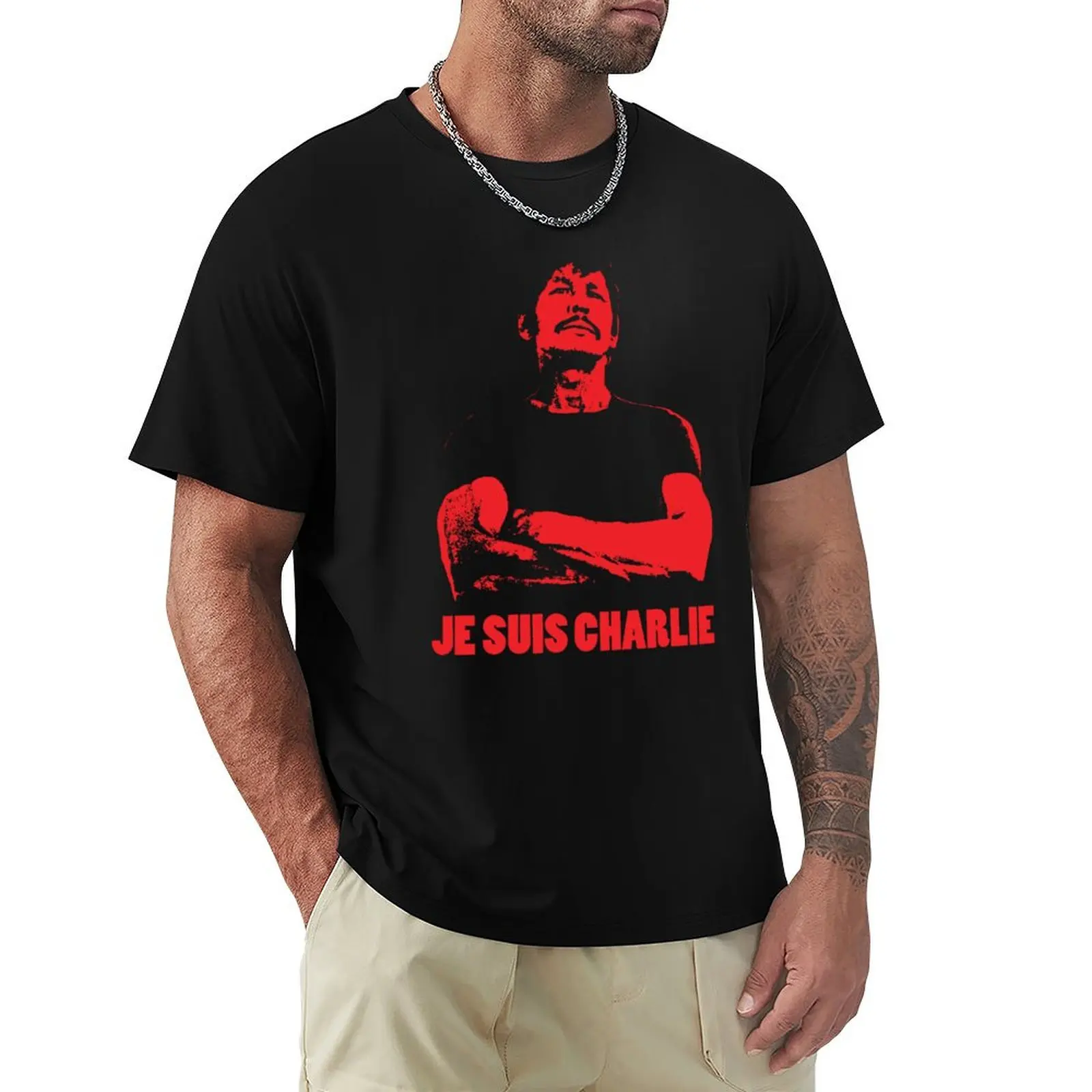 Charles Bronson - Je Suis Charlie T-Shirt new gifts and t-shirts luxury designer graphic t shirts T-shirts man anime shirts men
Charles Bronson - Je Suis Charlie T-Shirt new gifts and t-shirts luxury designer graphic t shirts T-shirts man anime shirts men