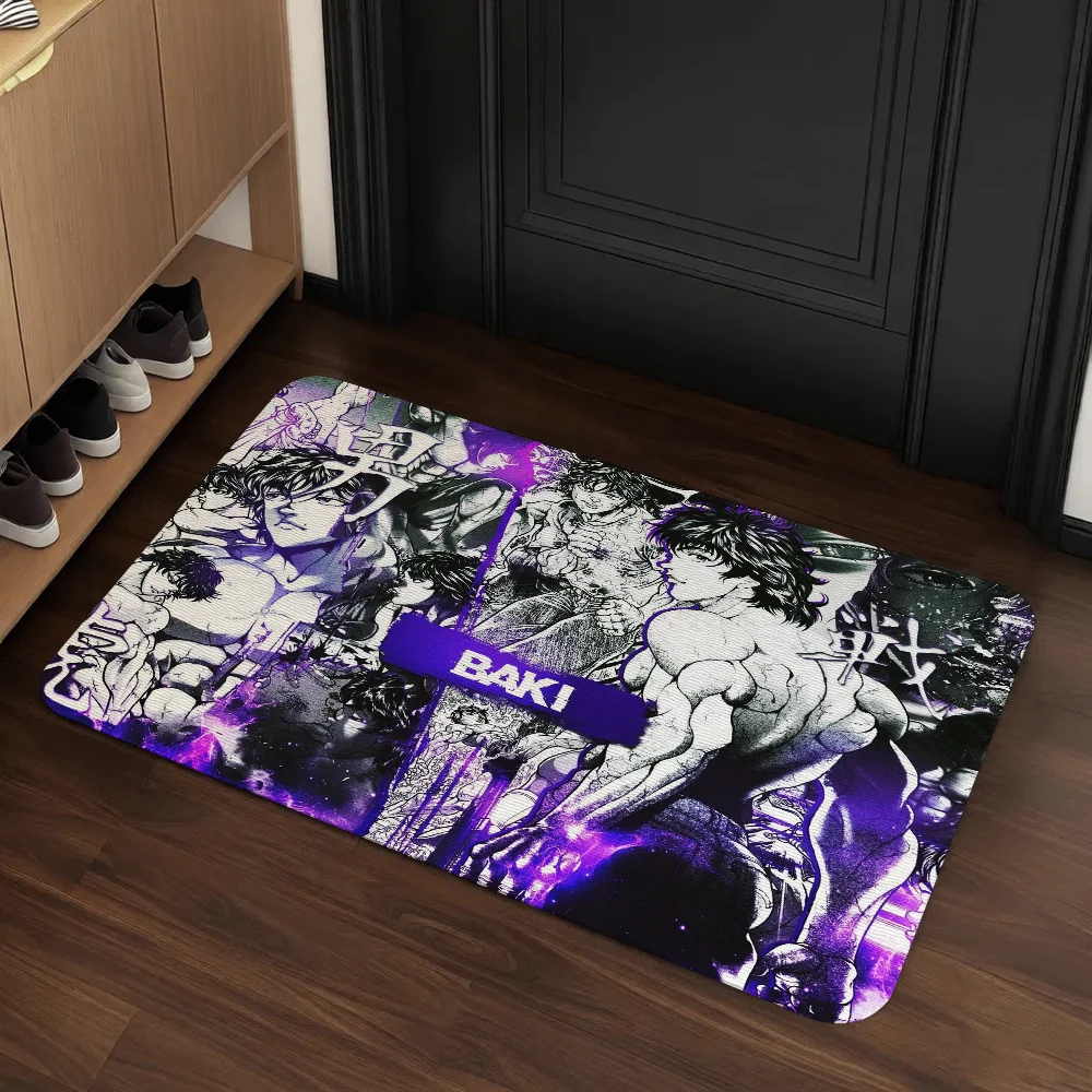 B-Baki G-Grappler Anime Draining Pad Bathroom House Door Bedroom Kitchen Water Absorption Quick Drying Rubber Non-slip Drain Mat
B-Baki G-Grappler Anime Draining Pad Bathroom House Door Bedroom Kitchen Water Absorption Quick Drying Rubber Non-slip Drain Mat