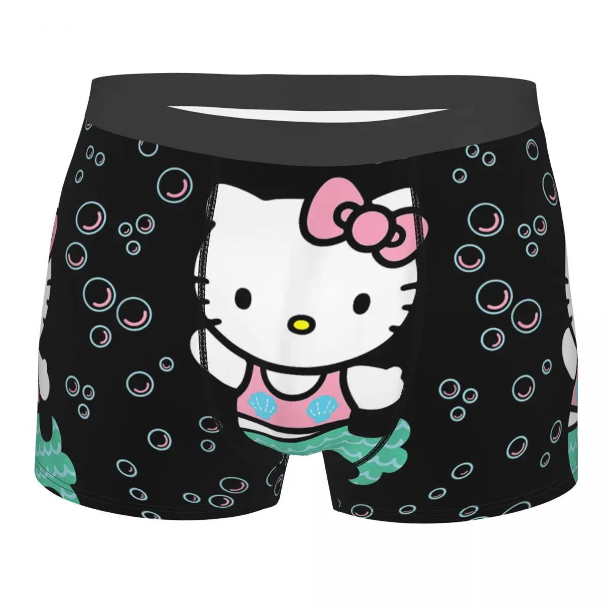 Мужское нижнее белье Hello Kitty Mermaid, новинка, шорты-боксеры, мужские дышащие трусы, S-XXL
Мужское нижнее белье Hello Kitty Mermaid, новинка, шорты-боксеры, мужские дышащие трусы, S-XXL