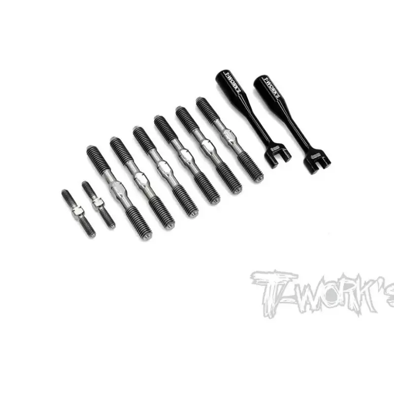 Original T works TB-227 64 Titanium Turnbuckle Set ( For Serpent SRX8 GT TQ ) Professional Rc part
Original T works TB-227 64 Titanium Turnbuckle Set ( For Serpent SRX8 GT TQ ) Professional Rc part