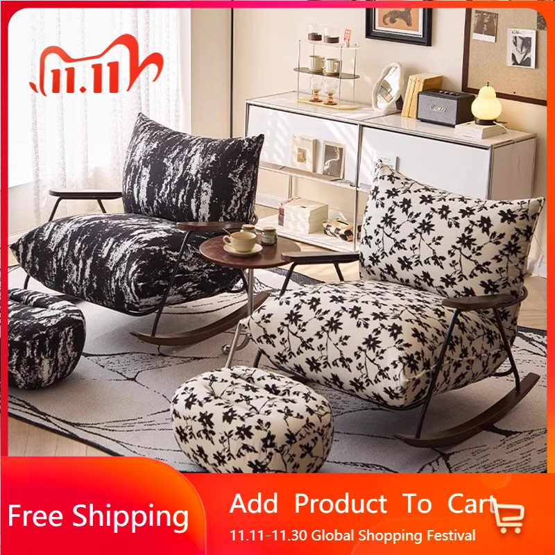 Ergonomic Accent Living Room Chairs Lounge Rocking Vintage Wooden Living Room Chairs Designer Throne Sillones Balcony Furniture
Ergonomic Accent Living Room Chairs Lounge Rocking Vintage Wooden Living Room Chairs Designer Throne Sillones Balcony Furniture