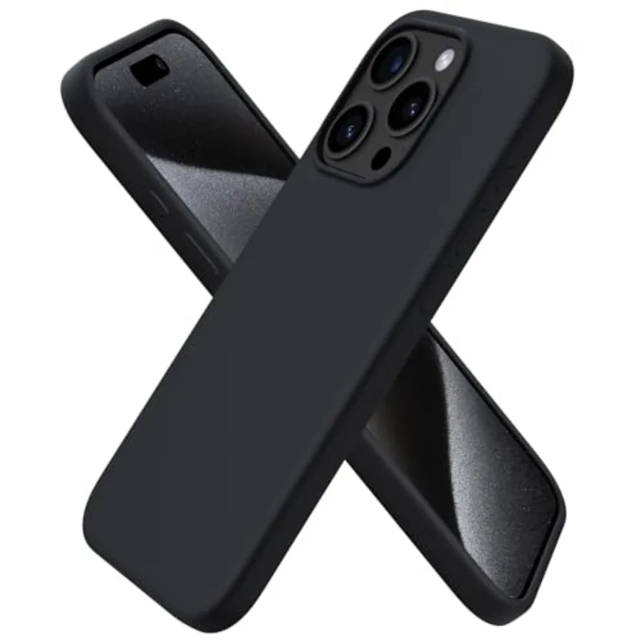 Compatible with iPhone 15 Pro Case 6.1, Liquid Silicone 3 Layers Full Covered Soft Gel Rubber Cover, Shockproof Protective Slim
Compatible with iPhone 15 Pro Case 6.1, Liquid Silicone 3 Layers Full Covered Soft Gel Rubber Cover, Shockproof Protective Slim