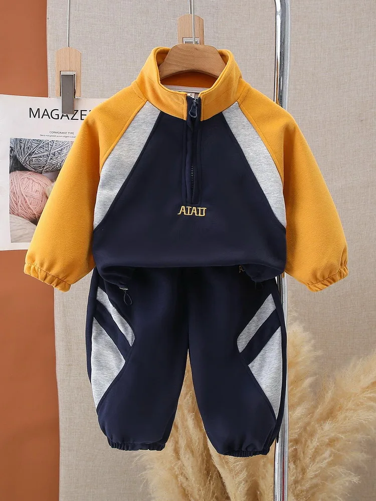 Children Outfits Boys Clothing Suit Kids Cotton Sweatshirts + Pants 2Pcs/Set Toddler Casual Sport Suits Teen Clothes Tracksuits
Children Outfits Boys Clothing Suit Kids Cotton Sweatshirts + Pants 2Pcs/Set Toddler Casual Sport Suits Teen Clothes Tracksuits