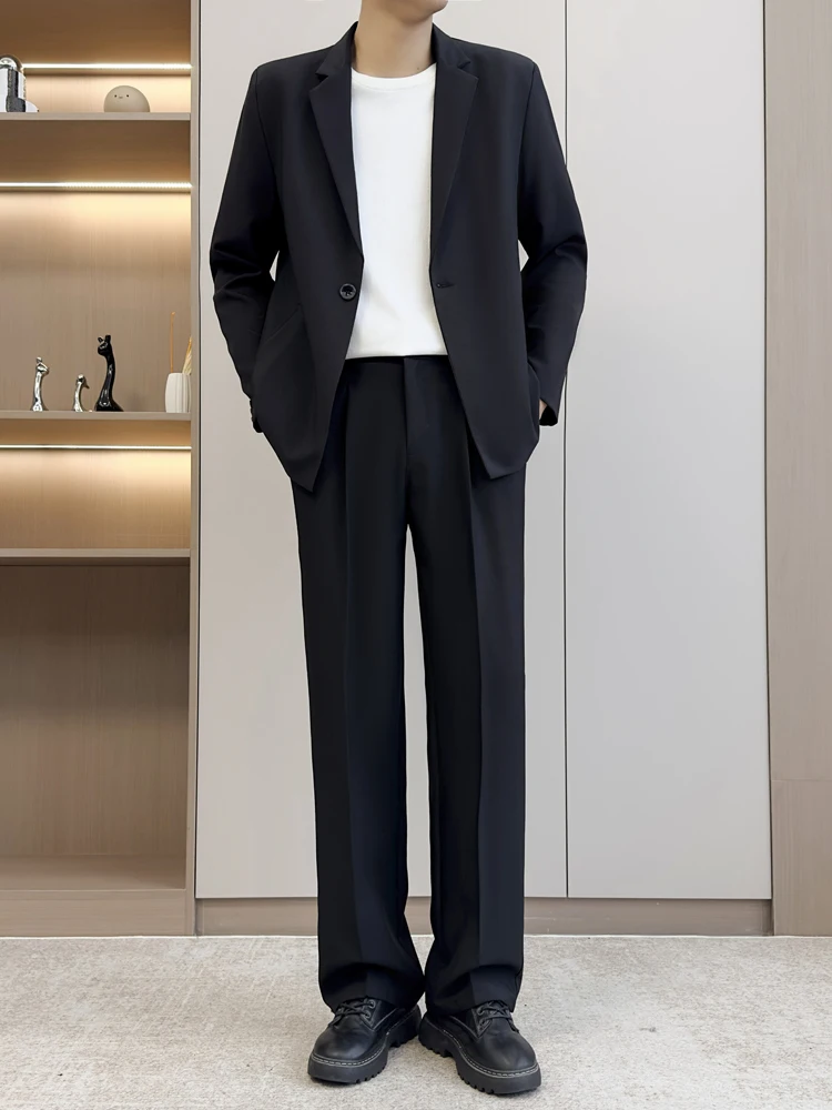 Business Style Men's Suit Set Casual Commute Lightweight Loose Fit Classic Design Polyester Fiber Anti-Wrinkle Processing
Business Style Men's Suit Set Casual Commute Lightweight Loose Fit Classic Design Polyester Fiber Anti-Wrinkle Processing