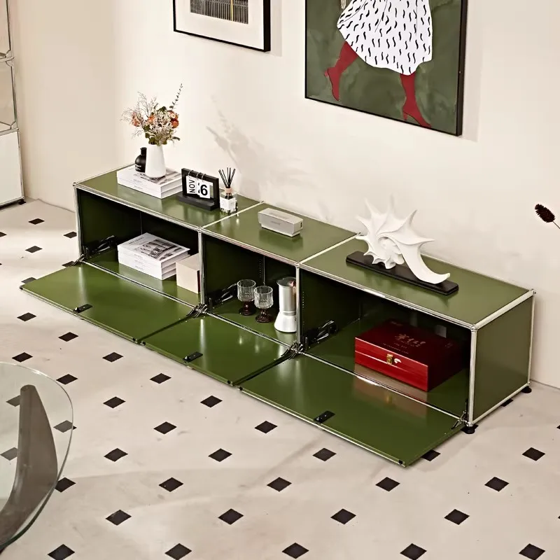 Modern Living Room TV Stand Storage Cabinet Storage Shelf Metal Stainless Steel Organizer for Home Office DIY Module Furniture
Modern Living Room TV Stand Storage Cabinet Storage Shelf Metal Stainless Steel Organizer for Home Office DIY Module Furniture