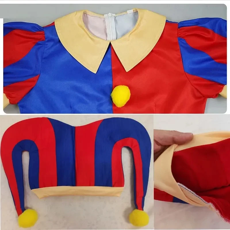 ★Halloween Cosplay Costume Circus Pomni with Hat Gloves s ♥ All corners of the country
★Halloween Cosplay Costume Circus Pomni with Hat Gloves s ♥ All corners of the country