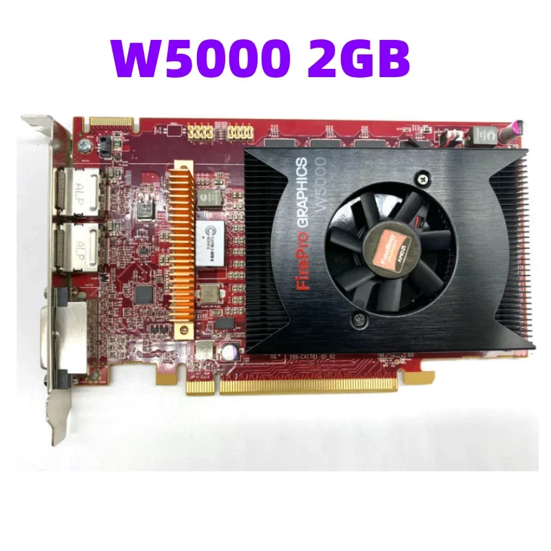 Original FirePro W5000 2GB Professional Graphics Card for Multi-screen Display Support 4K Medical Graphics Card
Original FirePro W5000 2GB Professional Graphics Card for Multi-screen Display Support 4K Medical Graphics Card
