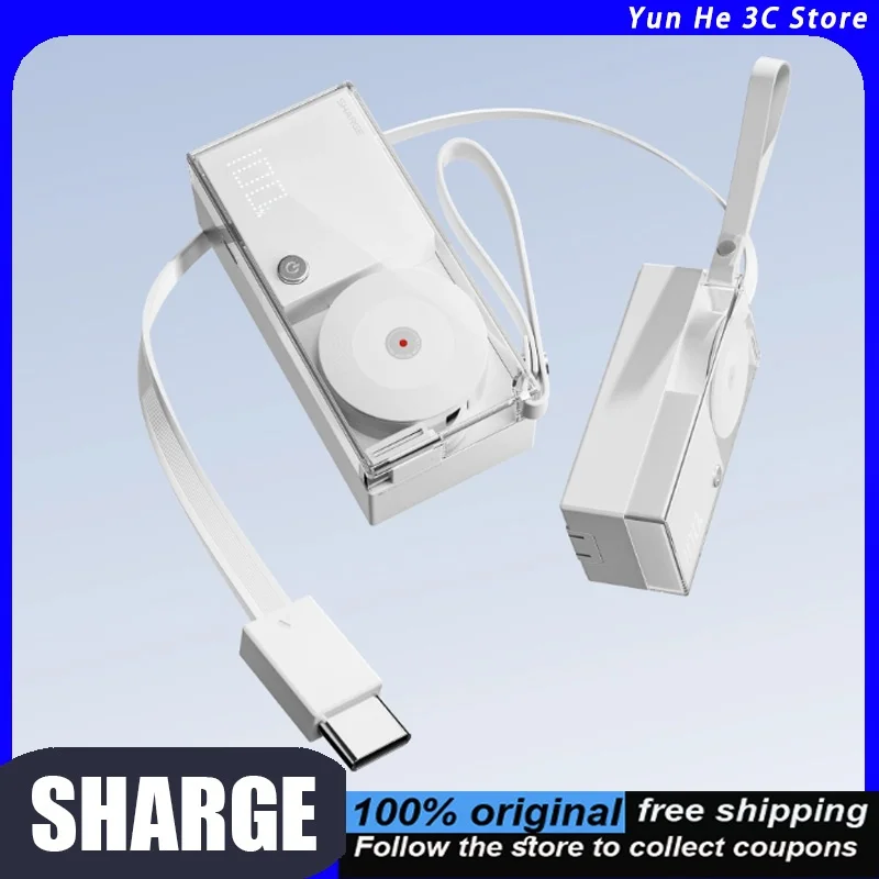 Sharge Record Power Bank 10000mAh 20W Fast Charging 3-in-1 Built-in Cable 3C Certified Airline Approved for iPhone Xiaomi Huawei
Sharge Record Power Bank 10000mAh 20W Fast Charging 3-in-1 Built-in Cable 3C Certified Airline Approved for iPhone Xiaomi Huawei