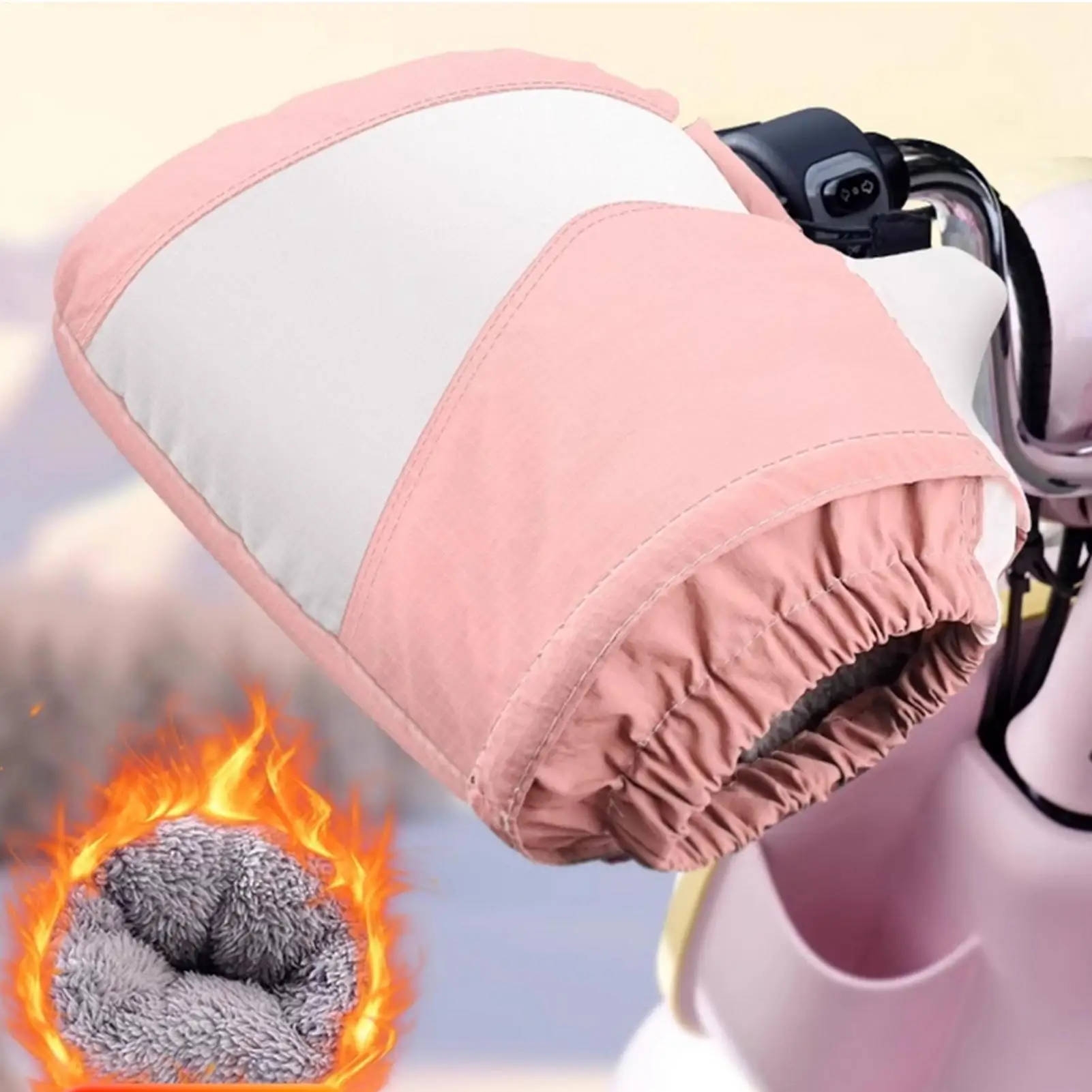 1 pair Winter Motorcycle Handlebar Muffs Equipment Mitts Warmer Gloves Waterproof Handmuffs scooter Handle Cover Hand Covers
1 pair Winter Motorcycle Handlebar Muffs Equipment Mitts Warmer Gloves Waterproof Handmuffs scooter Handle Cover Hand Covers