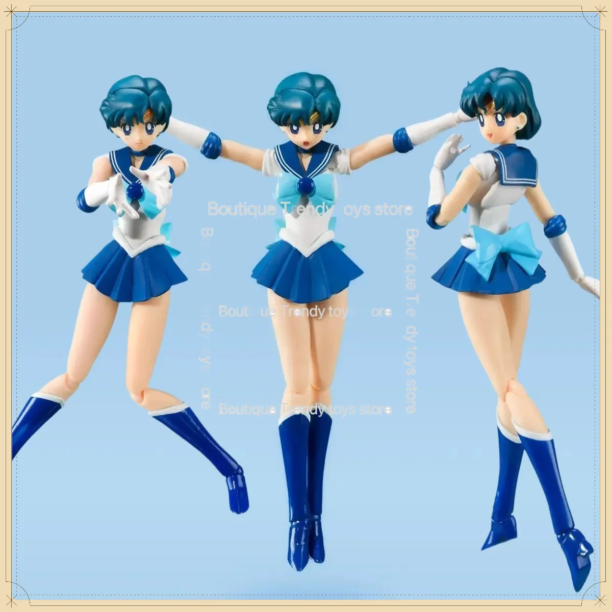 BANDAI SPIRITS SAILOR MOON SHF SAILOR MERCURY Animation Color Edition Anime figure Movable toy Action Figure Doll for Collectors
BANDAI SPIRITS SAILOR MOON SHF SAILOR MERCURY Animation Color Edition Anime figure Movable toy Action Figure Doll for Collectors