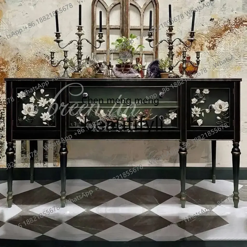 Новое поступление, французский ретро шкаф на крыльце из цельного дерева, американский светлый роскошный декоративный шкаф, современный простой входной шкаф для прихожей
Новое поступление, французский ретро шкаф на крыльце из цельного дерева, американский светлый роскошный декоративный шкаф, современный простой входной шкаф для прихожей