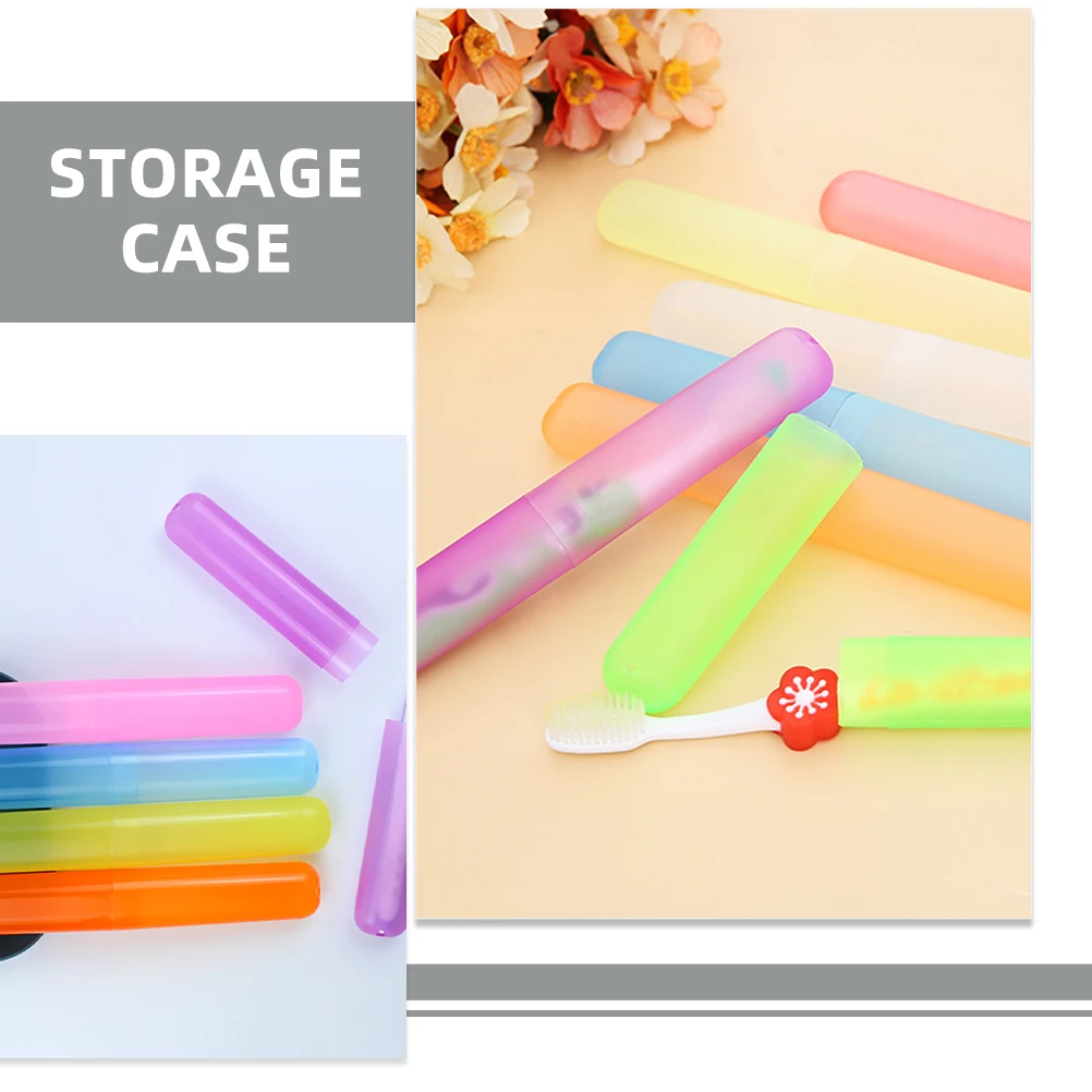 21pcs Toothbrush Box Travel Clear Plastic Container Holder Case Travel Toothbrush Container for Brush Organizer Home Use
21pcs Toothbrush Box Travel Clear Plastic Container Holder Case Travel Toothbrush Container for Brush Organizer Home Use