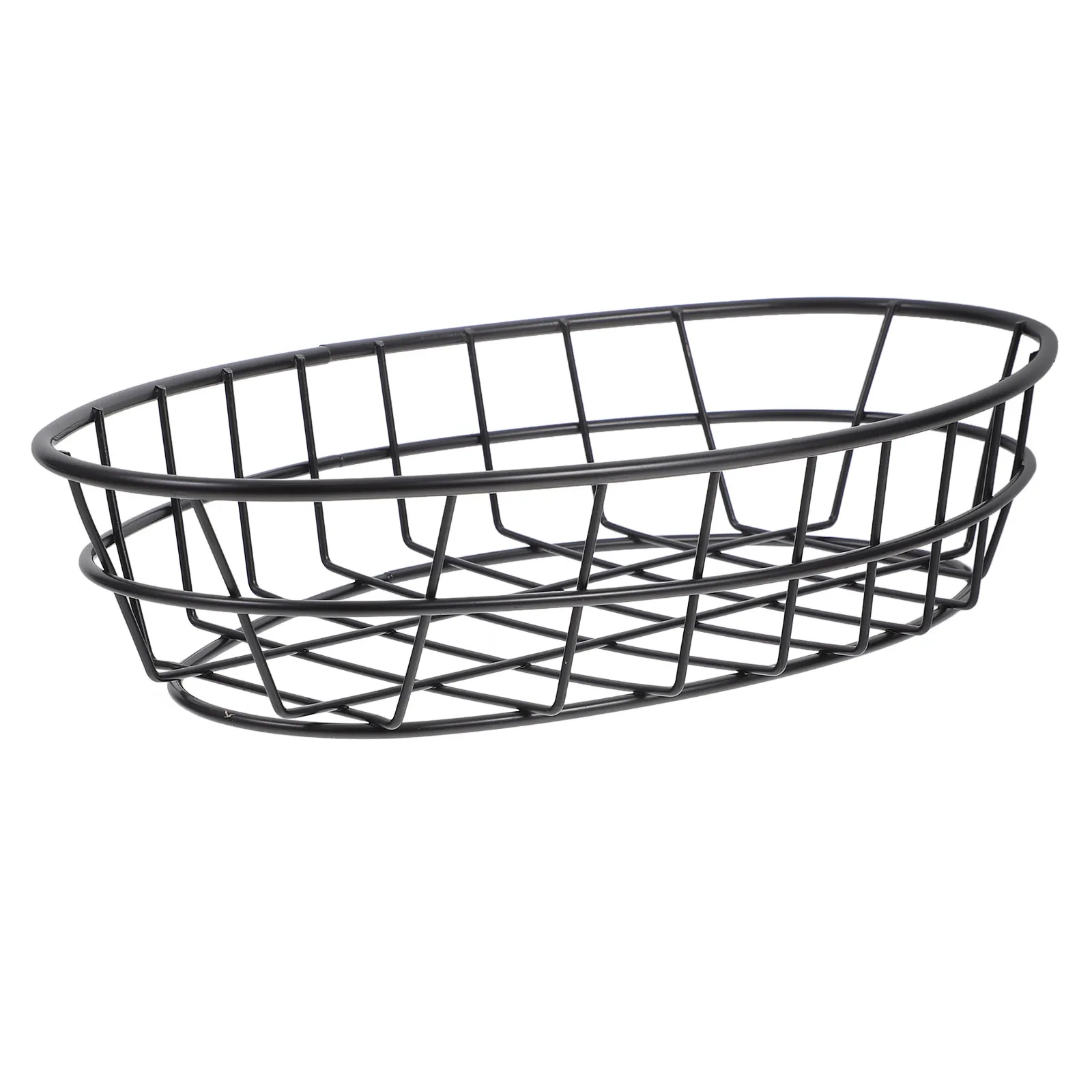 Small Snack Basket French Fries Oval Fast Food Iron Mesh Crispy Snacks Holder Tabletop Kitchen Storage Wire Fruit Basket
Small Snack Basket French Fries Oval Fast Food Iron Mesh Crispy Snacks Holder Tabletop Kitchen Storage Wire Fruit Basket
