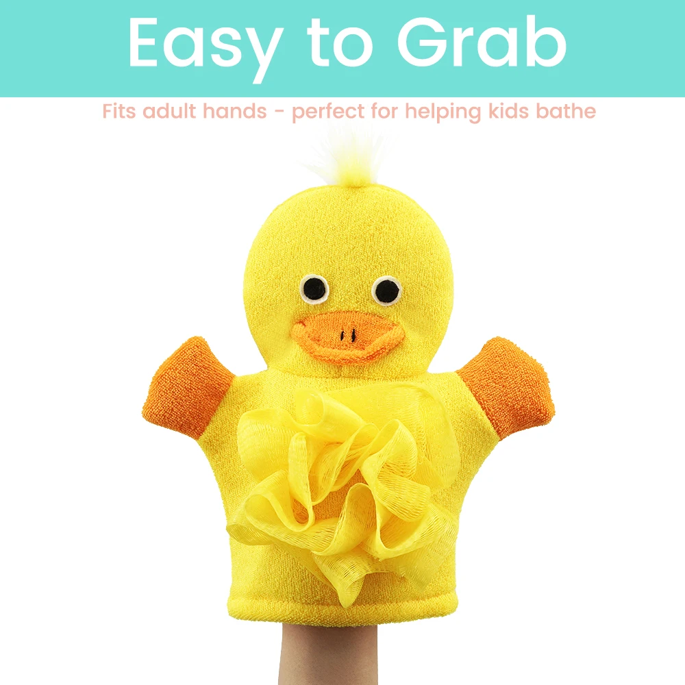 Детские перчатки для ванны с милыми животными — мягкая губка для душа для детей ясельного возраста (утка/лягушка/кролик), легко пузырящаяся
Детские перчатки для ванны с милыми животными — мягкая губка для душа для детей ясельного возраста (утка/лягушка/кролик), легко пузырящаяся