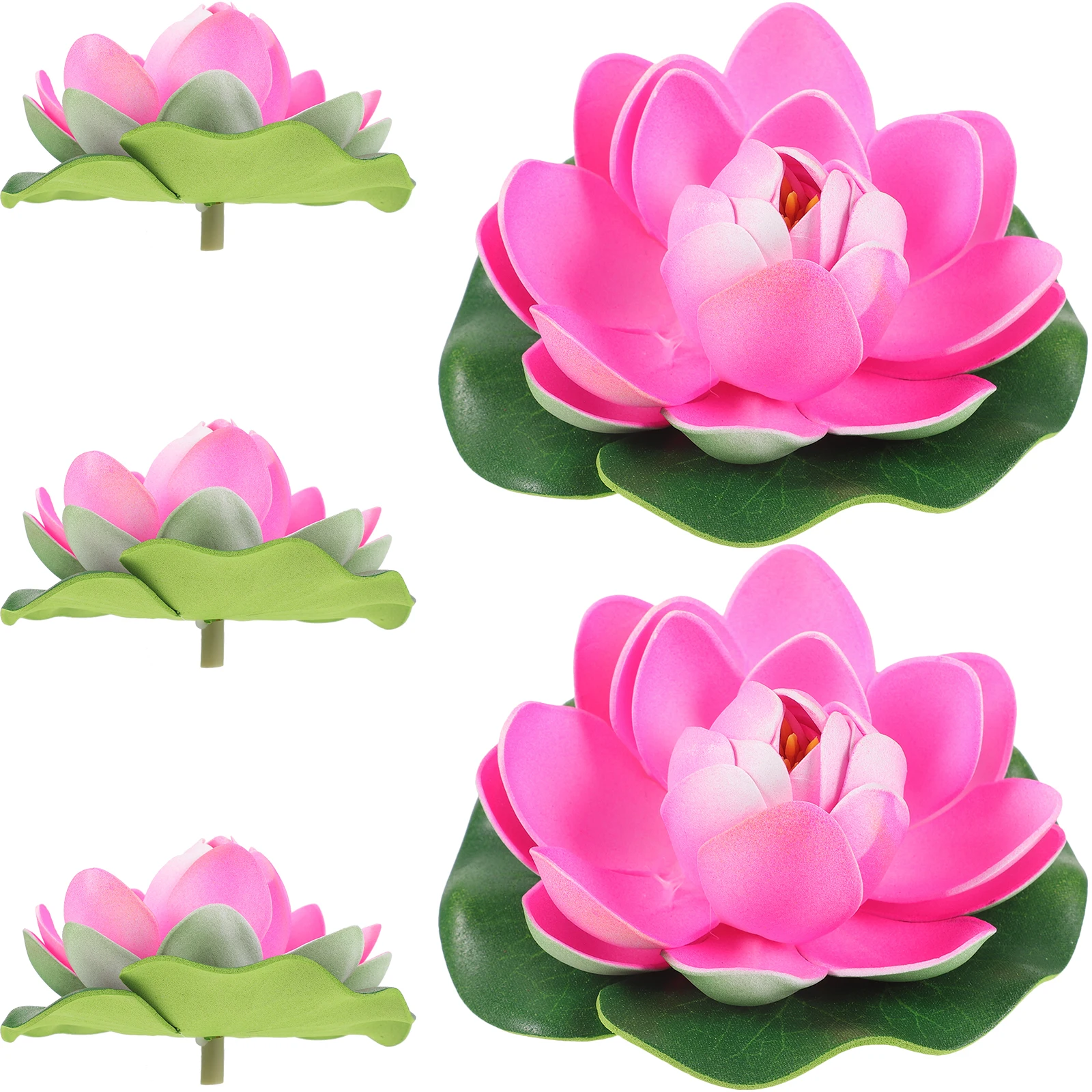 5pcs Artificial Flowers Decor Floating Flowers 10cm Half Open Cream Yellow Floating Foam for Pond Aquarium Garden Pool
5pcs Artificial Flowers Decor Floating Flowers 10cm Half Open Cream Yellow Floating Foam for Pond Aquarium Garden Pool