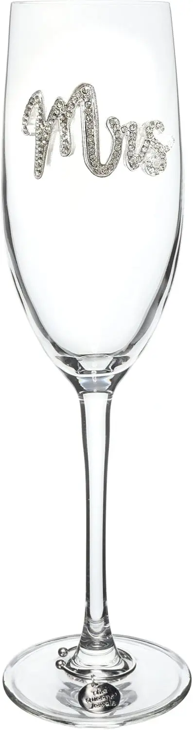 Mrs Champagne Flute, 8 oz - Unique Gift for Women & Men, Birthday, Cute, Fun, Queen, Not Painted
Mrs Champagne Flute, 8 oz - Unique Gift for Women & Men, Birthday, Cute, Fun, Queen, Not Painted