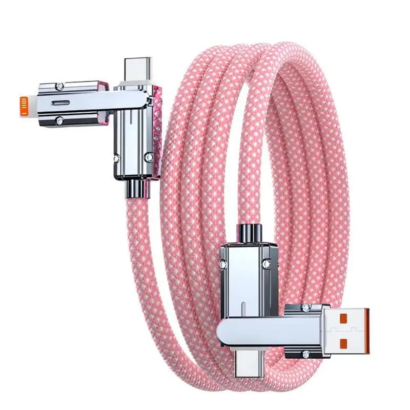 Type-C USB-C Nylon Braided Charging Data Cable 4 in 1 Universal Cellphone For iPhone 16 Charger Cable iOS & Android Smartphone
Type-C USB-C Nylon Braided Charging Data Cable 4 in 1 Universal Cellphone For iPhone 16 Charger Cable iOS & Android Smartphone