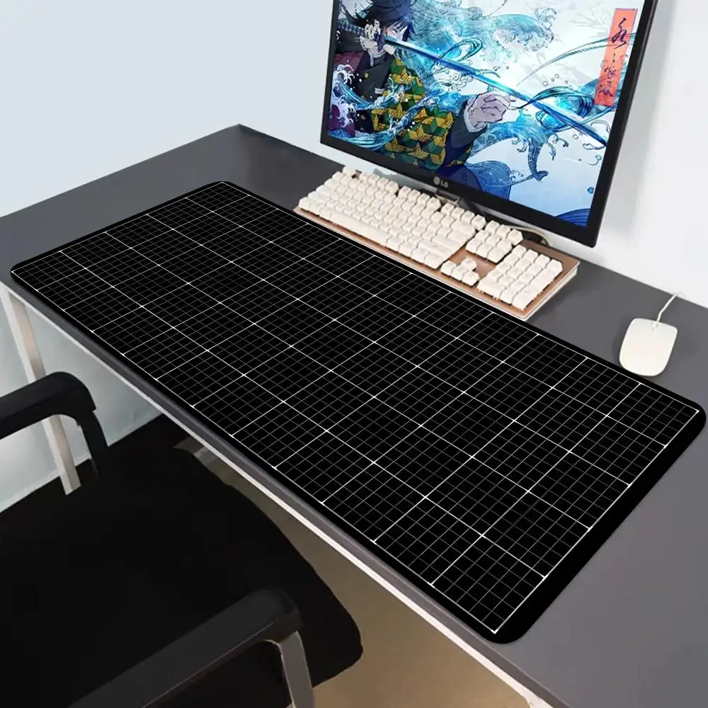 HYBXAXC Grid Desk Mat Black Mouse Pad Gamer Laptop Office Carpet Big Xxl Anime Computer Tables Rubber Mouse Pad Large Deskmat
HYBXAXC Grid Desk Mat Black Mouse Pad Gamer Laptop Office Carpet Big Xxl Anime Computer Tables Rubber Mouse Pad Large Deskmat